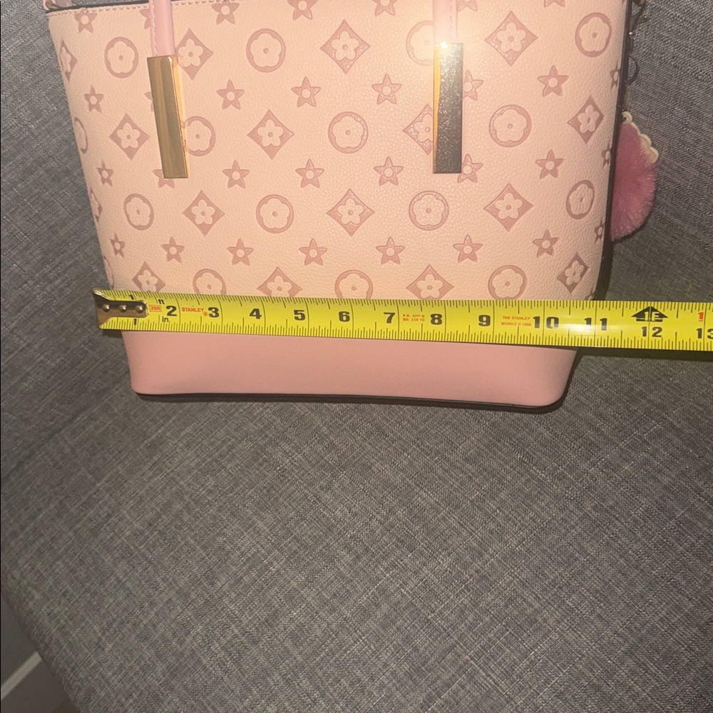 Fashion Stylish Pink Tote Bag with Wallet - Picture 13 of 13